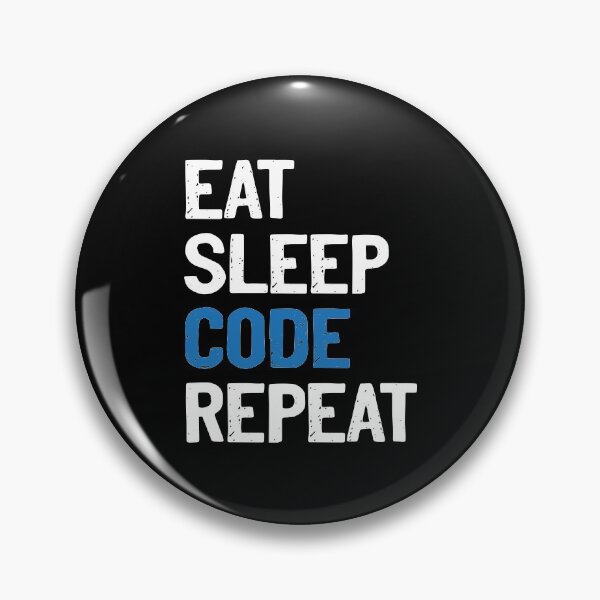 Item preview, Eat Sleep Code Repeat Coding Programmer designed and sold by Sour Soul.