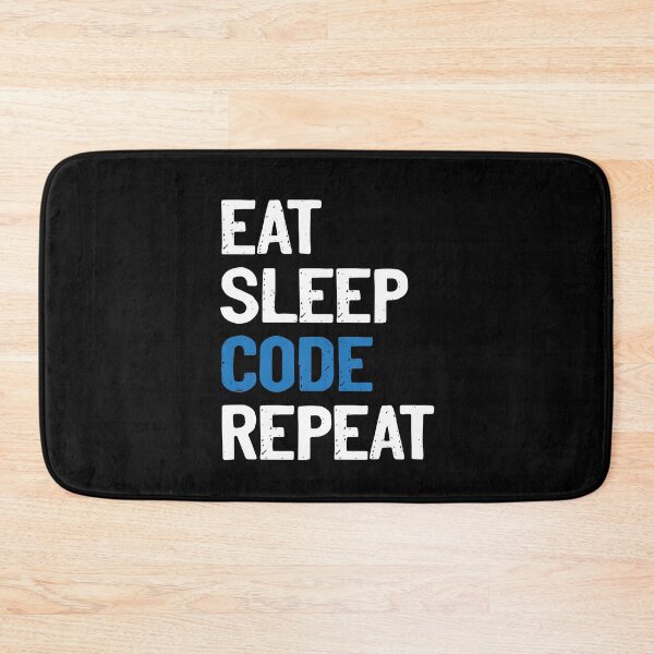 Item preview, Eat Sleep Code Repeat Coding Programmer designed and sold by Sour Soul.
