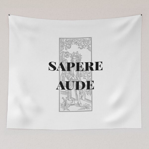 Item preview, sapere aude immanuel kant horace designed and sold by bellatierra.