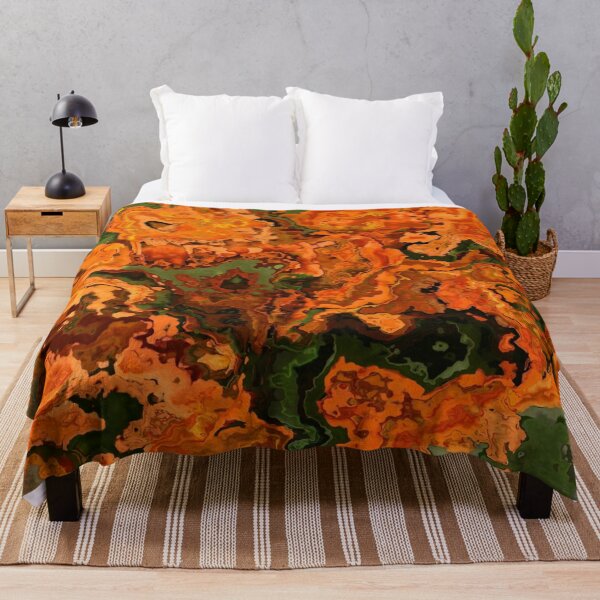 Item preview, Orange Marble Effect Pattern designed and sold by AYACHI90.