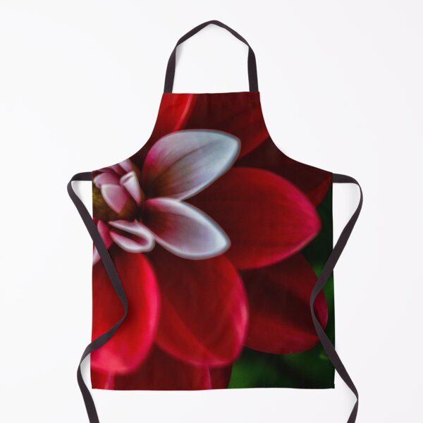 Item preview, Red and White Dahlia designed and sold by DonnaMariePhoto.