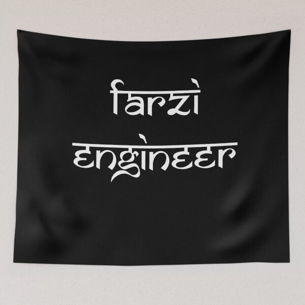 Item preview, Farzi Engineer Indian Slang designed and sold by fantasticpud.
