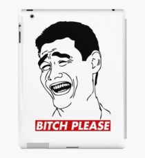BITCH PLEASE Yao Ming Face, Meme, Rage Comics, Geek, Funny iPad Case/Skin