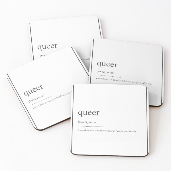 Item preview, Queer 463 Watercolor Map Yoga Quote Definition Des designed and sold by vividpixelusa.
