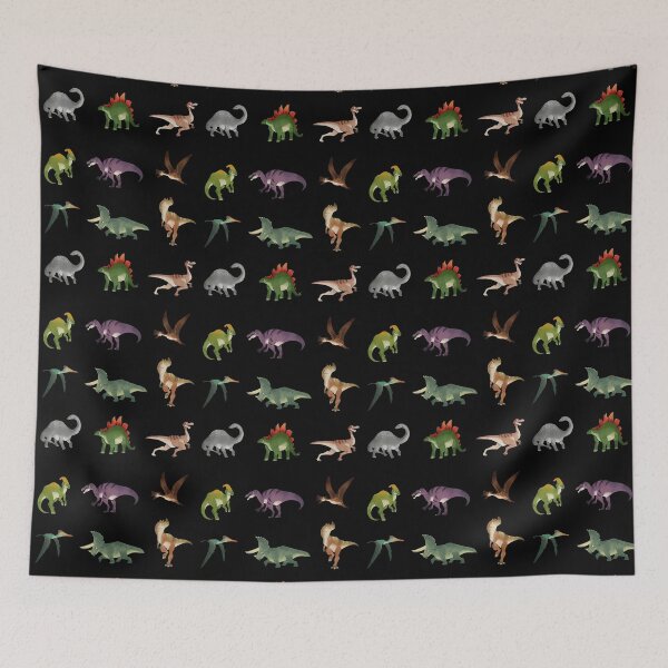 Item preview, Dinosaur sticker pack watercolor 1 designed and sold by Norwegian-Moose.