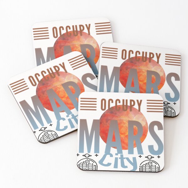 Item preview, New Lunar Republic - City on Mars - Occupy Mars City designed and sold by PupnkittyMania ⭐⭐⭐⭐⭐.