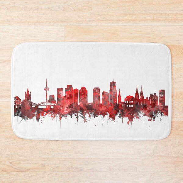 Item preview, cologne skyline red designed and sold by BekimART2.