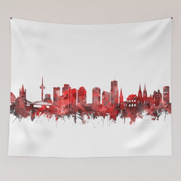 Item preview, cologne skyline red designed and sold by BekimART2.