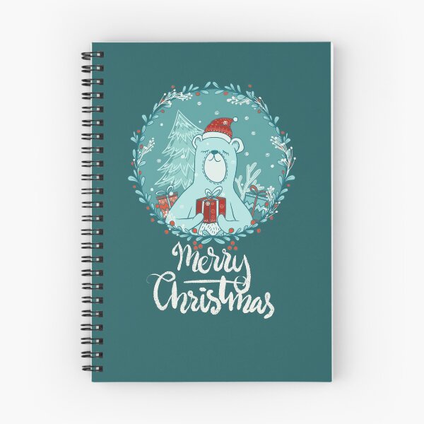 Item preview, Christmas greeting card. Bear and gifts. designed and sold by Dobrix.