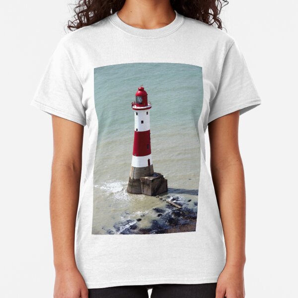 Beachy Head Lighthouse and the deep blue sea Classic T-Shirt