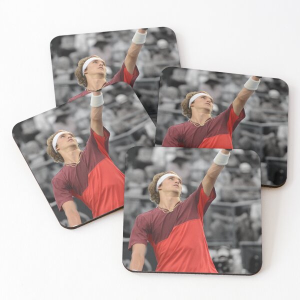 Item preview, Alexander Zverev, serve designed and sold by ArtForKnowledge.