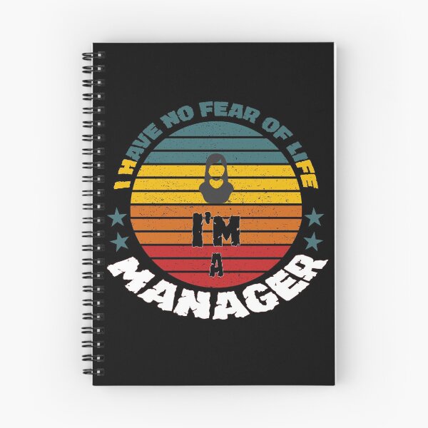 Item preview, I have no fear of life I'm a MANAGER Gift for her or him - Digital illustration designed and sold by OMCreative.