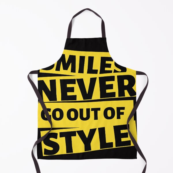 Item preview, SMILES NEVER GO OUT OF STYLES designed and sold by CulturalMesh.