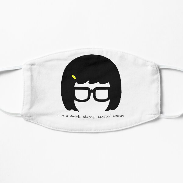 Smart, Classy, Sensual Woman Flat Mask