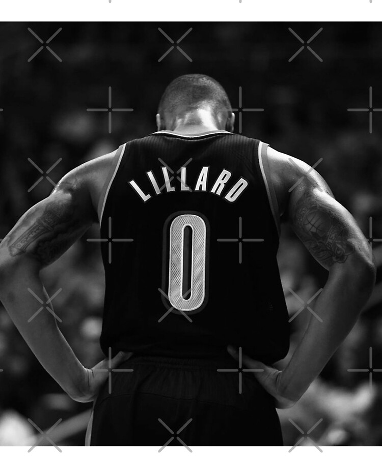 Damian lillard sale black and white