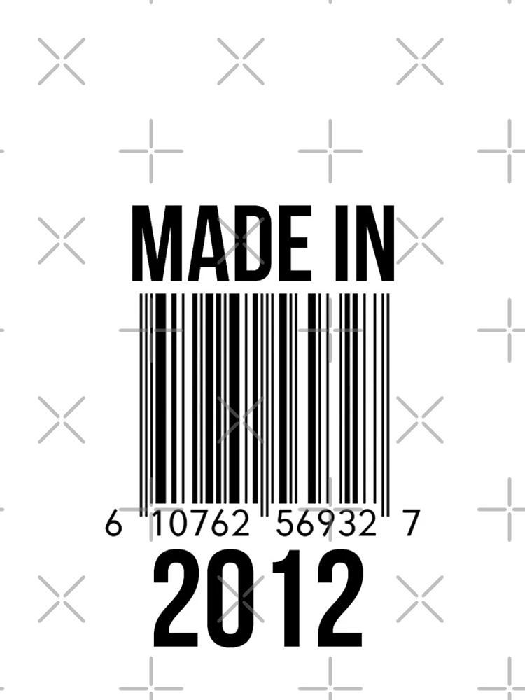Thumbnail 4 of 4, iPhone Case, Made In 2012 designed and sold by RandomStuffShop.