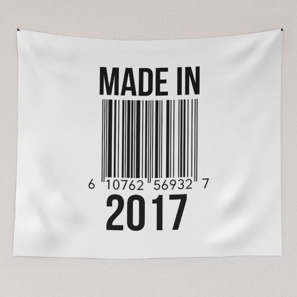 Item preview, Made In 2017 designed and sold by RandomStuffShop.