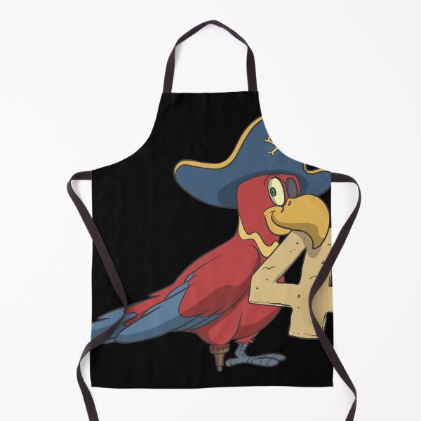 Item preview, Parrot pirate kids 4th birthday designed and sold by Monkey Ful.