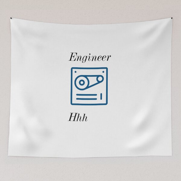 Item preview, White Engineer Hhh designed and sold by DamaliePierre.