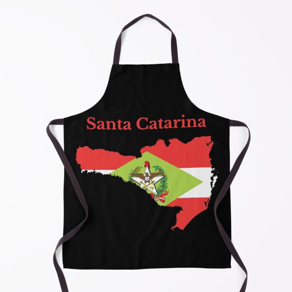 Artikelvorschau, Santa Catarina State Map Flagge, Brasilien entworfen und verkauft von marosharaf.