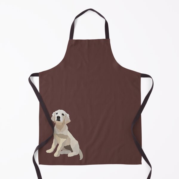 Artikelvorschau, Creme Labrador Welpen Hund Portrait digitale Illustration entworfen und verkauft von sherylwylie.