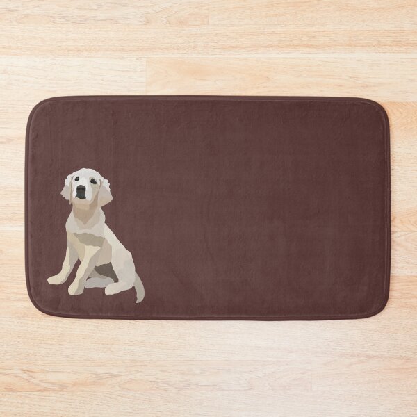 Artikelvorschau, Creme Labrador Welpen Hund Portrait digitale Illustration entworfen und verkauft von sherylwylie.