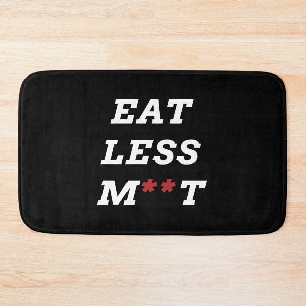 Item preview, Eat Less Meat – Vegan slogan  designed and sold by plumpjose.