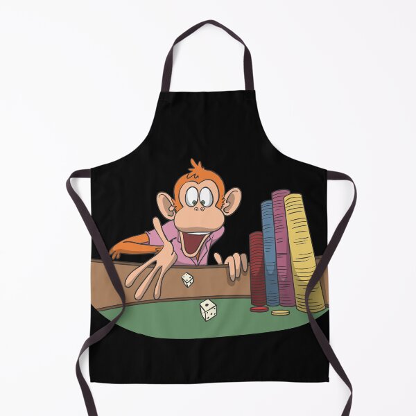 Item preview, Funny monkey in the casino designed and sold by Monkey Ful.