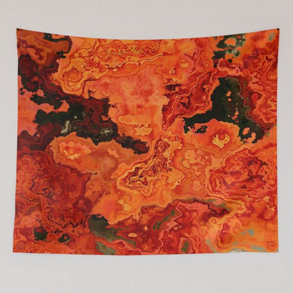 Item preview, Red like fier Marble Effect Pattern designed and sold by AYACHI90.