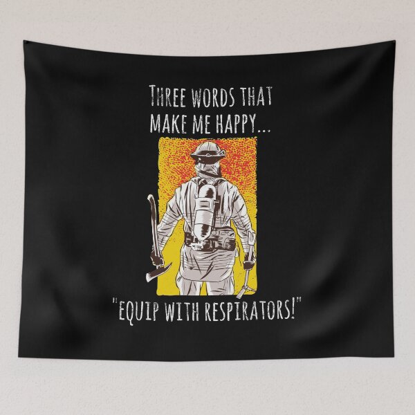 Item preview, Firefighter Firefighter Firefighter Respiratory Protection Gift designed and sold by leofel.