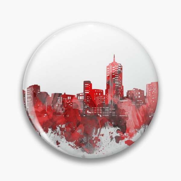 Item preview, denver skyline red designed and sold by BekimART2.