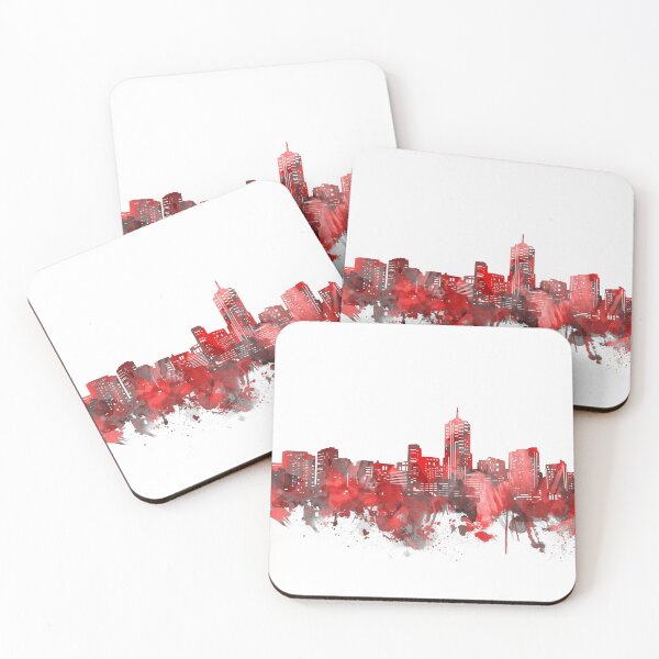 Item preview, denver skyline red designed and sold by BekimART2.