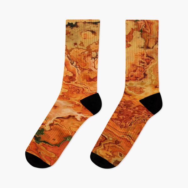 Item preview, Orange  Marble Effect Pattern designed and sold by AYACHI90.
