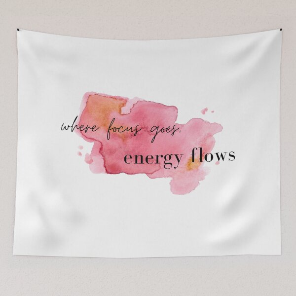 Item preview, Where Focus Goes, Energy Flows designed and sold by GionaSophia.