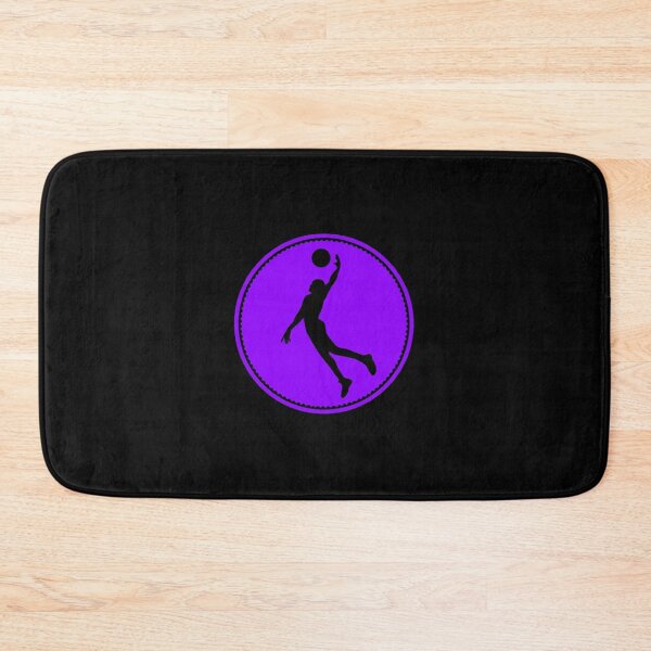 Item preview, Purple Dunking Basketball Player Silhouette designed and sold by Express YRSLF.
