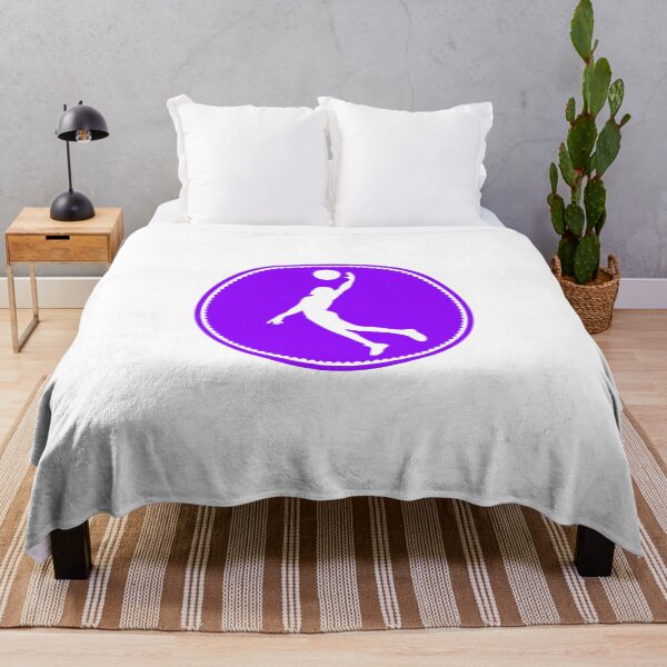 Item preview, Purple Dunking Basketball Player Silhouette designed and sold by Express YRSLF.