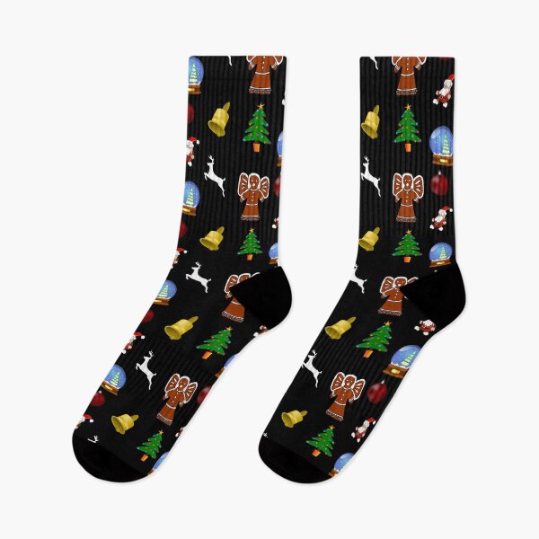 Item preview, Christmas Items Pack Second Collection In Black designed and sold by LuckyKermit.