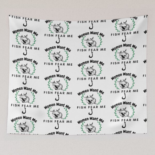 Item preview, Women Want Me Fish Fear me t shirt designed and sold by leonmarket.