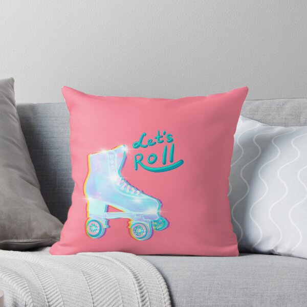 Item preview, Let's Roll Impala holographic roller skates designed and sold by orangerinka.