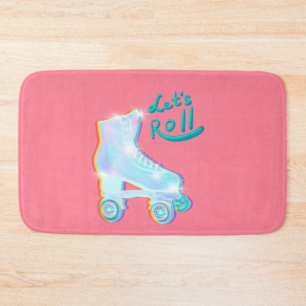 Item preview, Let's Roll Impala holographic roller skates designed and sold by orangerinka.