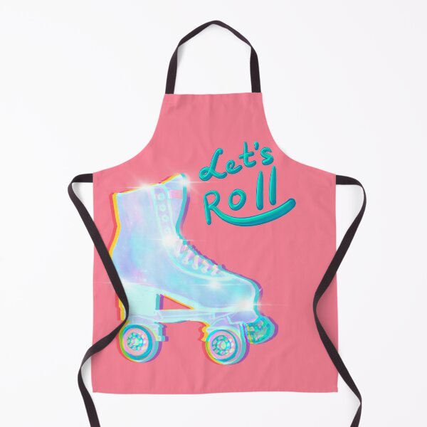 Item preview, Let's Roll Impala holographic roller skates designed and sold by orangerinka.