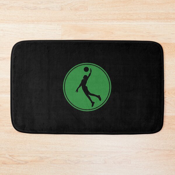 Item preview, Green Dunking Basketball Player Silhouette designed and sold by Express YRSLF.