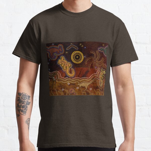 Desert Heat (Australian Outback Art) Classic T-Shirt