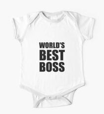 Der beste Boss der Welt Kurzärmeliger Einteiler