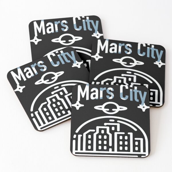 Item preview, New Lunar Republic - City on Mars - Mars City designed and sold by PupnkittyMania ⭐⭐⭐⭐⭐.