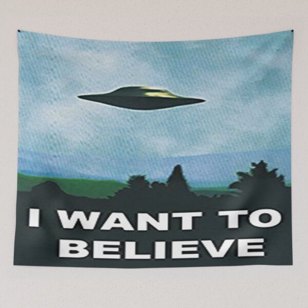 Item preview, I want to Believe - X-Files designed and sold by Becka Amber.