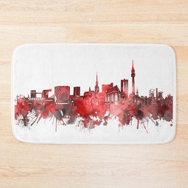 Item preview, dortmund skyline red designed and sold by BekimART2.
