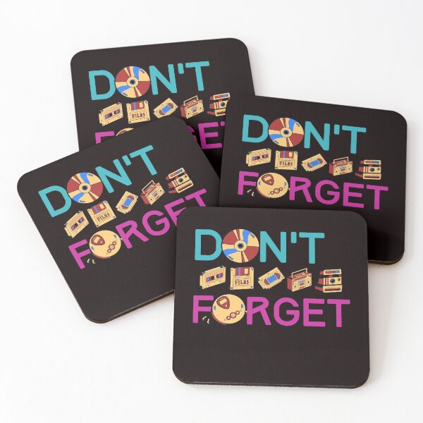 Item preview, 80s Don't forget  designed and sold by Motivationftp.