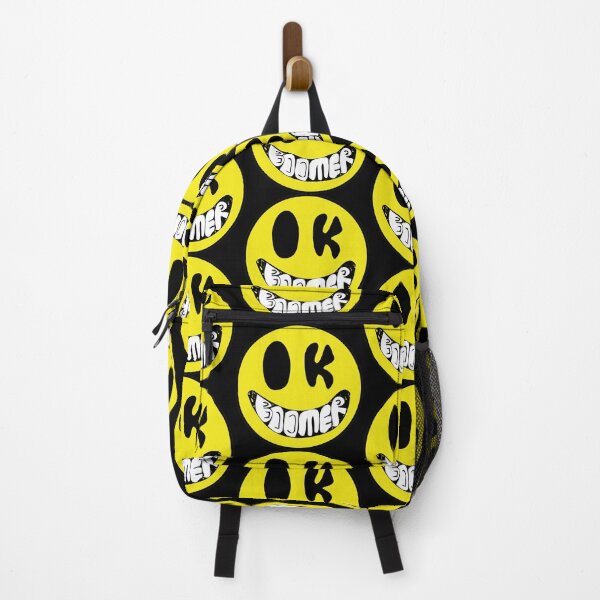 Item preview, Okay Boomer Crappy Face, Happy Face, Smiley Face designed and sold by pelagio.