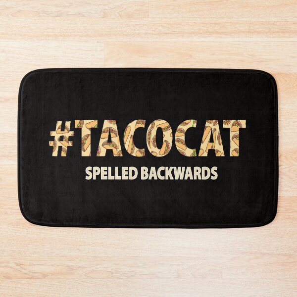 Item preview, TACOCAT SPELLED BACKWARDS designed and sold by JAZTshirt.